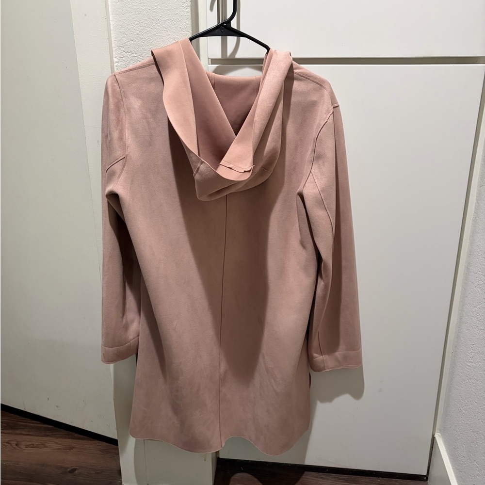 Zara Dusty Rose Robe Jacket - Picture 5 of 5